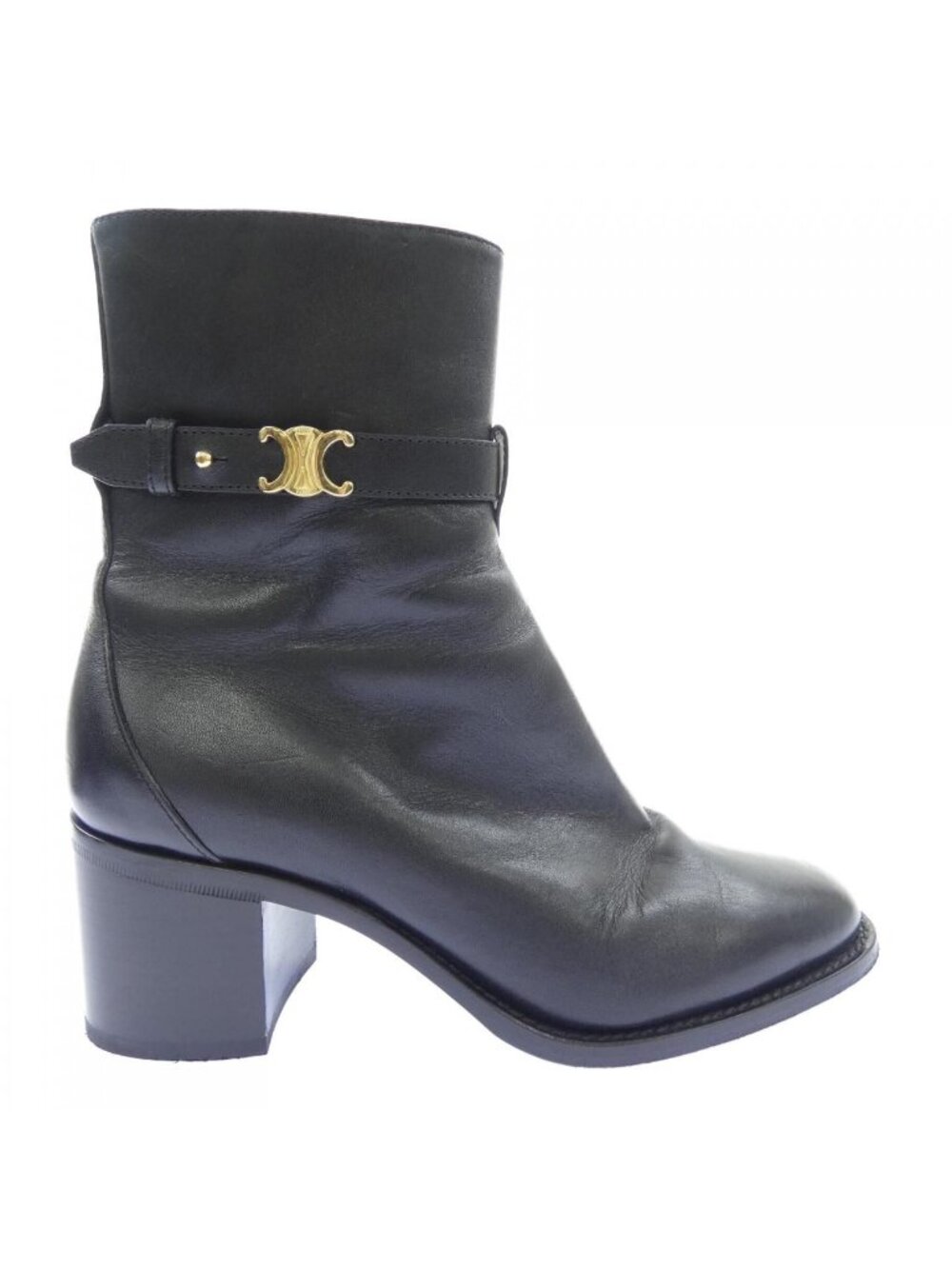 Celine Triomphe Boots Black